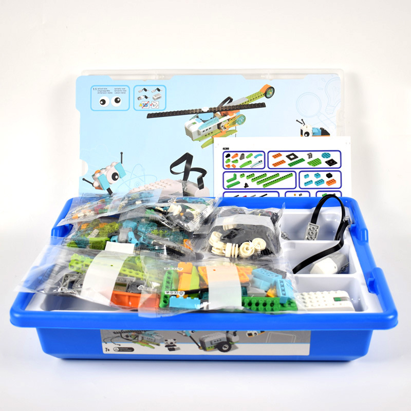 wedo2.0兼容乐高机器人可编程scratch套装45300教具教材电动套装