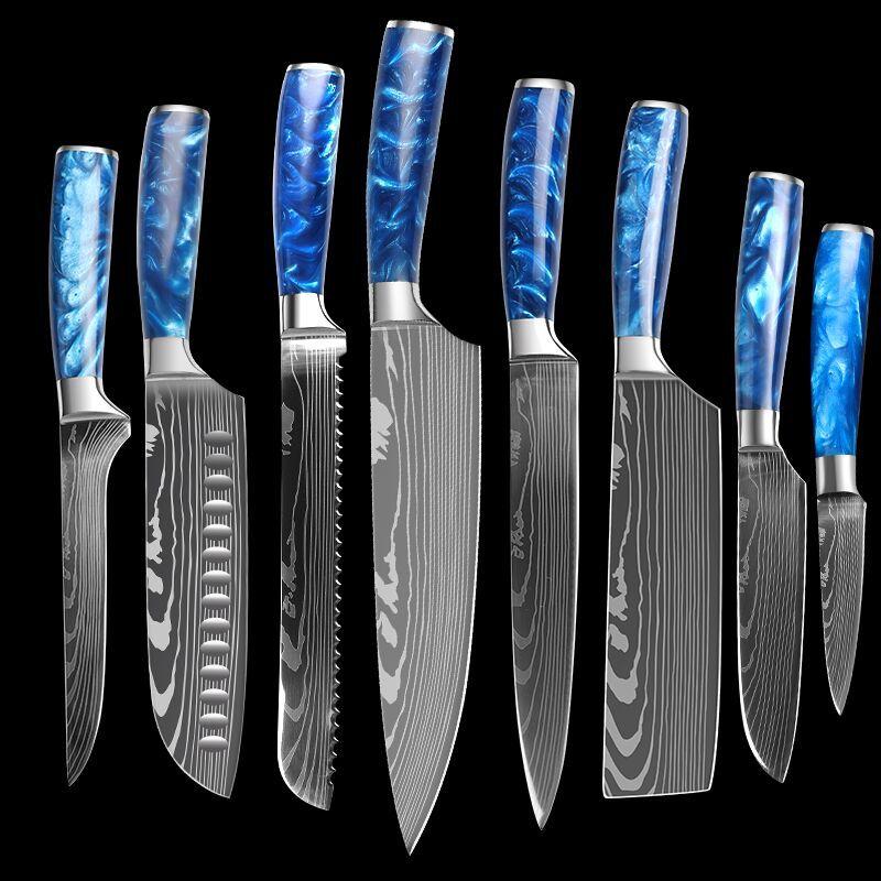 set of knives